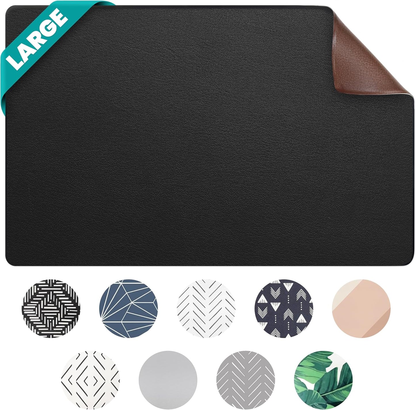 Dog Mat for Food and Water, Cat Feeding Mat | Waterproof Dog Bowl Mat | Non-Slip Pet Food Mat for Floors | Pet Mats for Food and Water | Easy to Clean