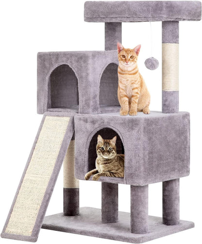 36 Inches Cat Tree for Indoor,Dark Gray.
