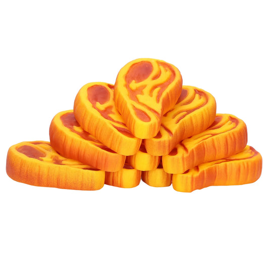 10Pcs Dog Squeaky Toy Simulation Steak Shape Interactive Vinyl Puppy Chewing Sound Toy,Squeaky Steak Dog Toy,Vinyl Puppy Squeaky Toy