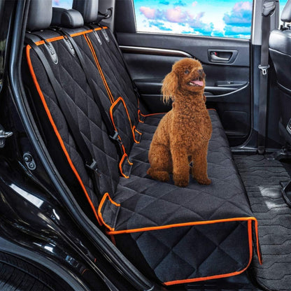 Bench Dog Car Seat Cover for Back Seat Waterproof Seat Covers Durable Scratch Proof Nonslip, Protector for Pet Fur & Mud Washable Backseat Cover for Cars Armrest Compatible