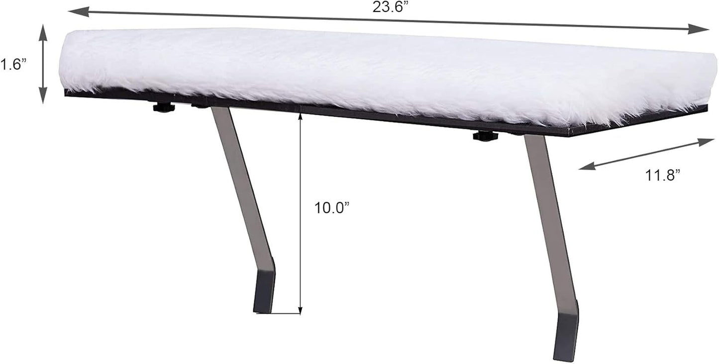 Cat Window Perch-Mounted Shelf Bed for Cat-Funny Sleep DIY Kitty Sill Window Perch- Washable Foam Cat Seat