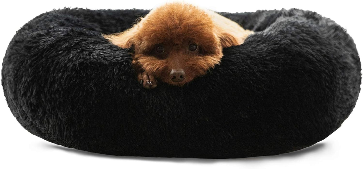 Calming Donut Dog Cuddler, Medium Large Dog Bed, 30''