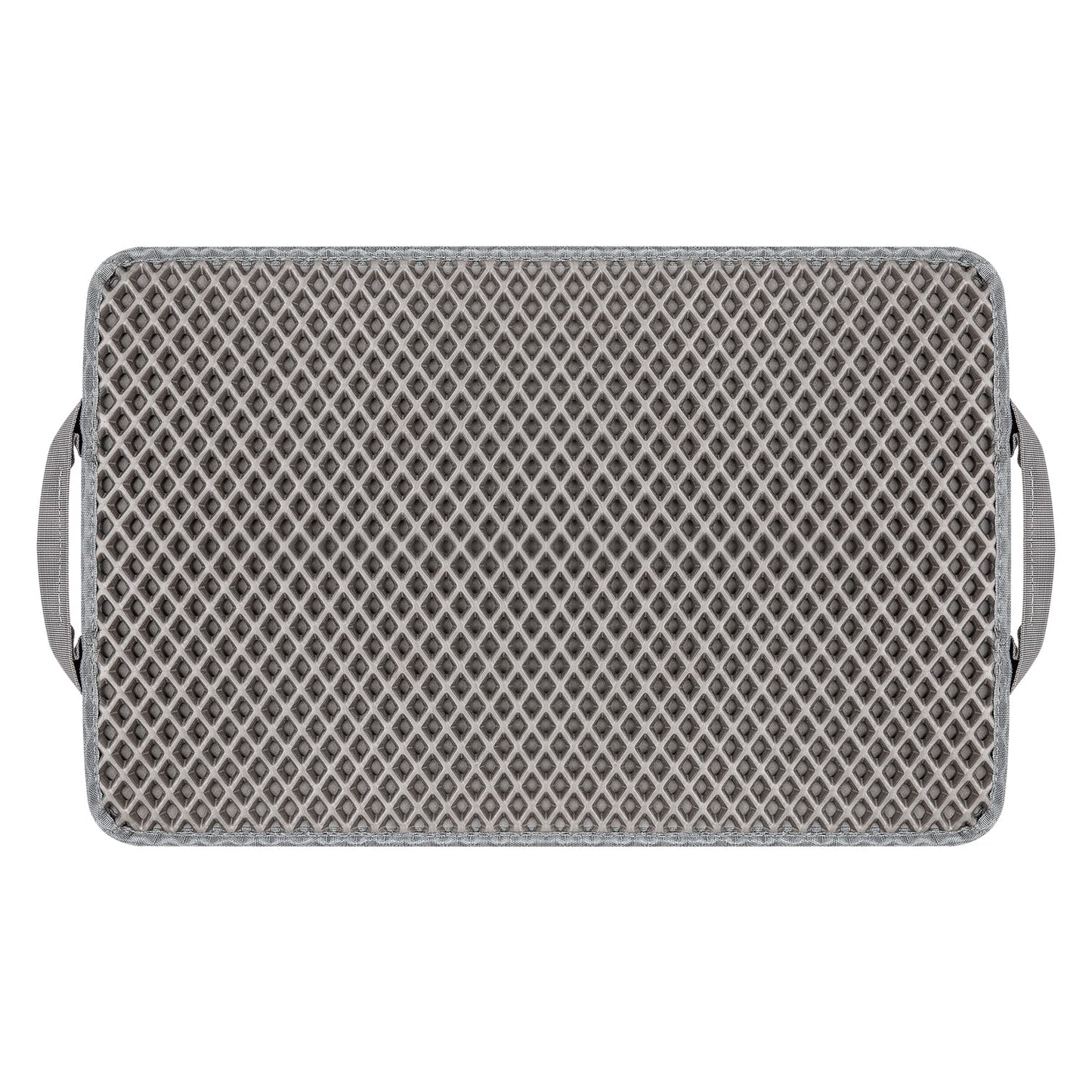 Double Layer anti Tracking Waterproof Cat Litter Trapping Mat Gray