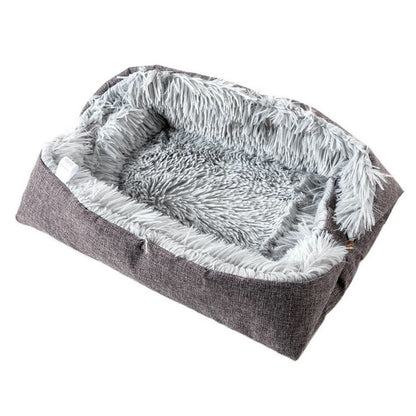Cat Beds Cave Indoor for Large Cats/Puppys Clearance,Dog round Winter Warm Sleeping Bag Plush Soft Pet Bed Calming Bed