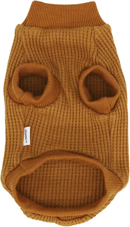 Lightweight Dog Sweaters for Puppy Small Dogs Puppy Chihuahua Yorkie Clothes-Yellow/Xs