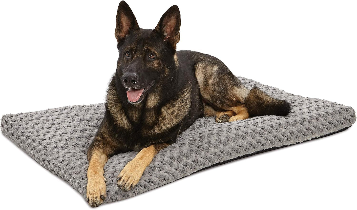 Deluxe Dog Beds | Super Plush Dog & Cat Beds Ideal for Dog Crates | Machine Wash & Dryer Friendly, 1-Year Warranty