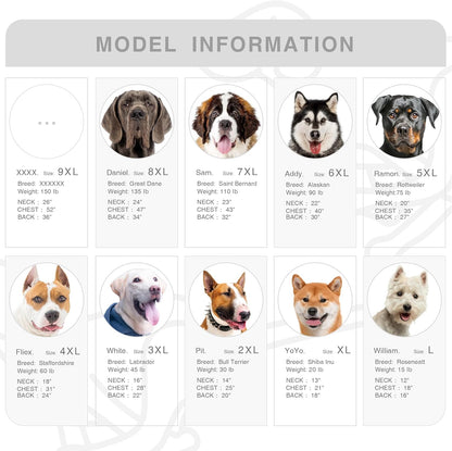 Extra Large Dog Clothes Hoodies Zip up Sweaters for Big Dogs Labrador German Shepherd Blue 3XL