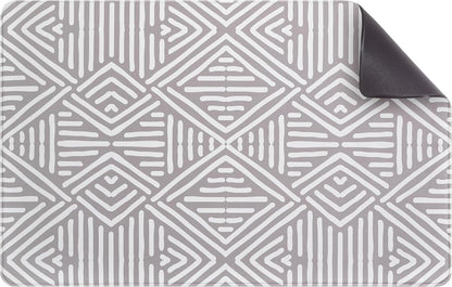 Dog Mat for Food and Water, Cat Feeding Mat | Waterproof Dog Bowl Mat | Non-Slip Pet Food Mat for Floors | Pet Mats for Food and Water | Easy to Clean