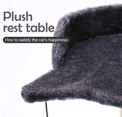 29" Cat Tree Tower Scratching Post with Perch, Sisal Cat Scratchers Poles Toys for Indoor Small Medium Cats Gray