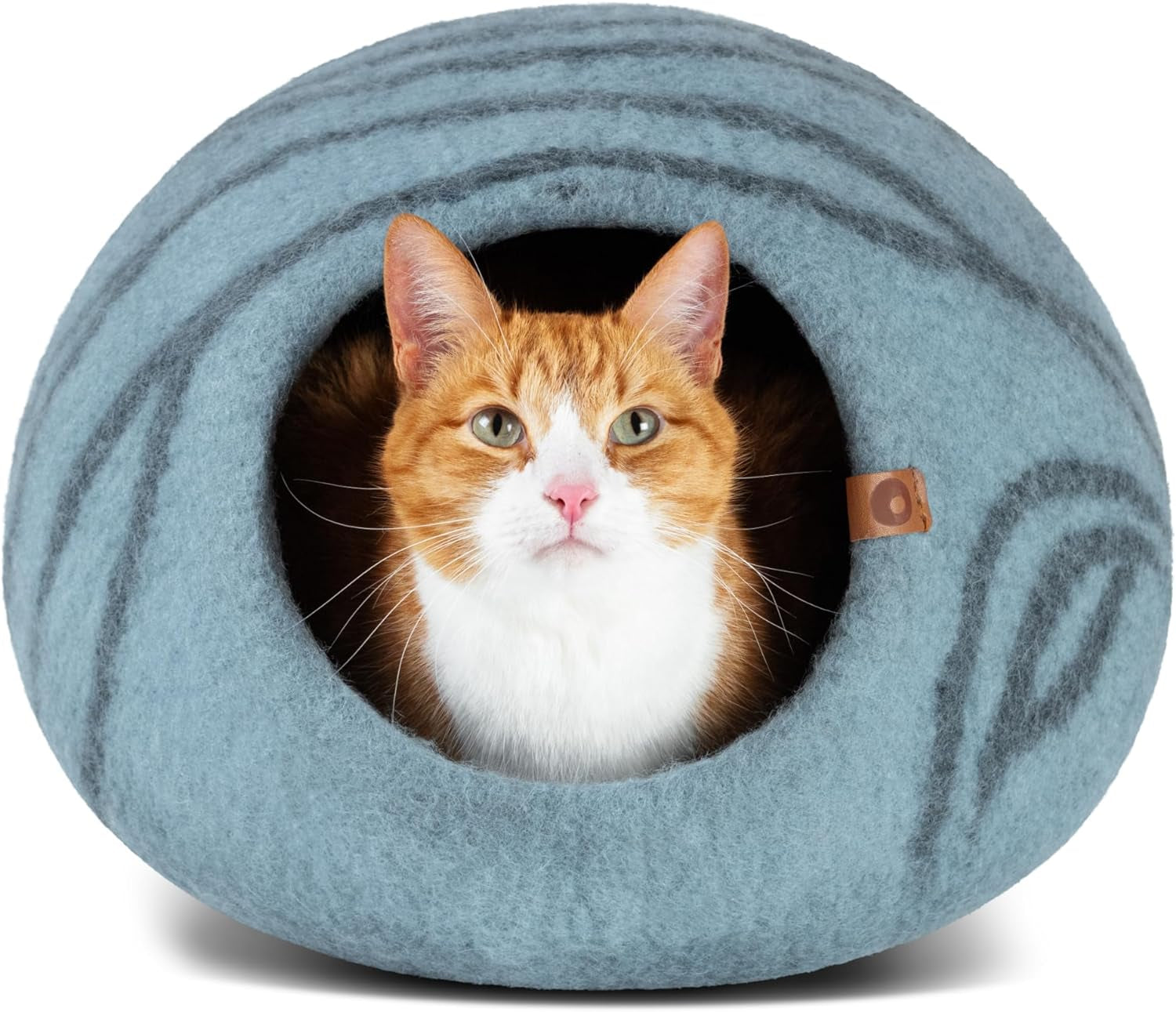 Cat Enclosure – Premium Felt Cat Enclosure for Indoor Cats, Handmade 100% Merino Wool