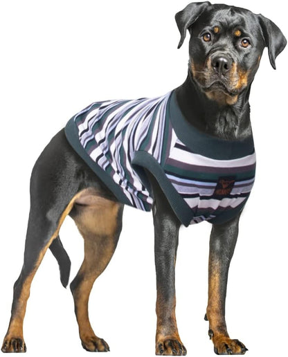 Extra Large Dog Clothes Hoodies Zip up Sweaters for Big Dogs Labrador German Shepherd Blue 3XL