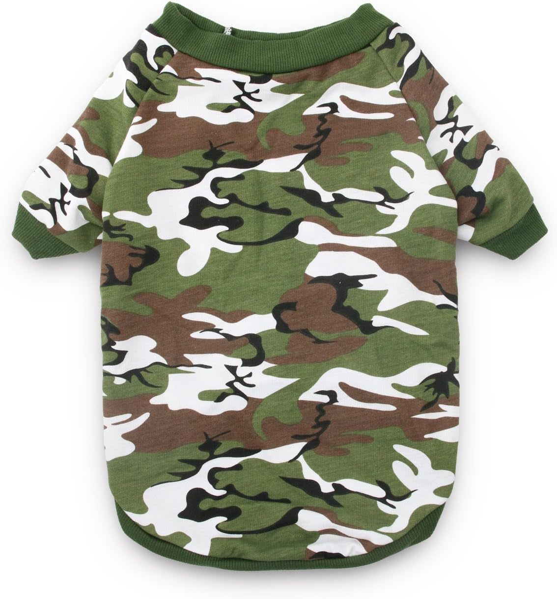 Large Dog Tee Shirts - Army Green, XXXL for Medium Dogs, Boys