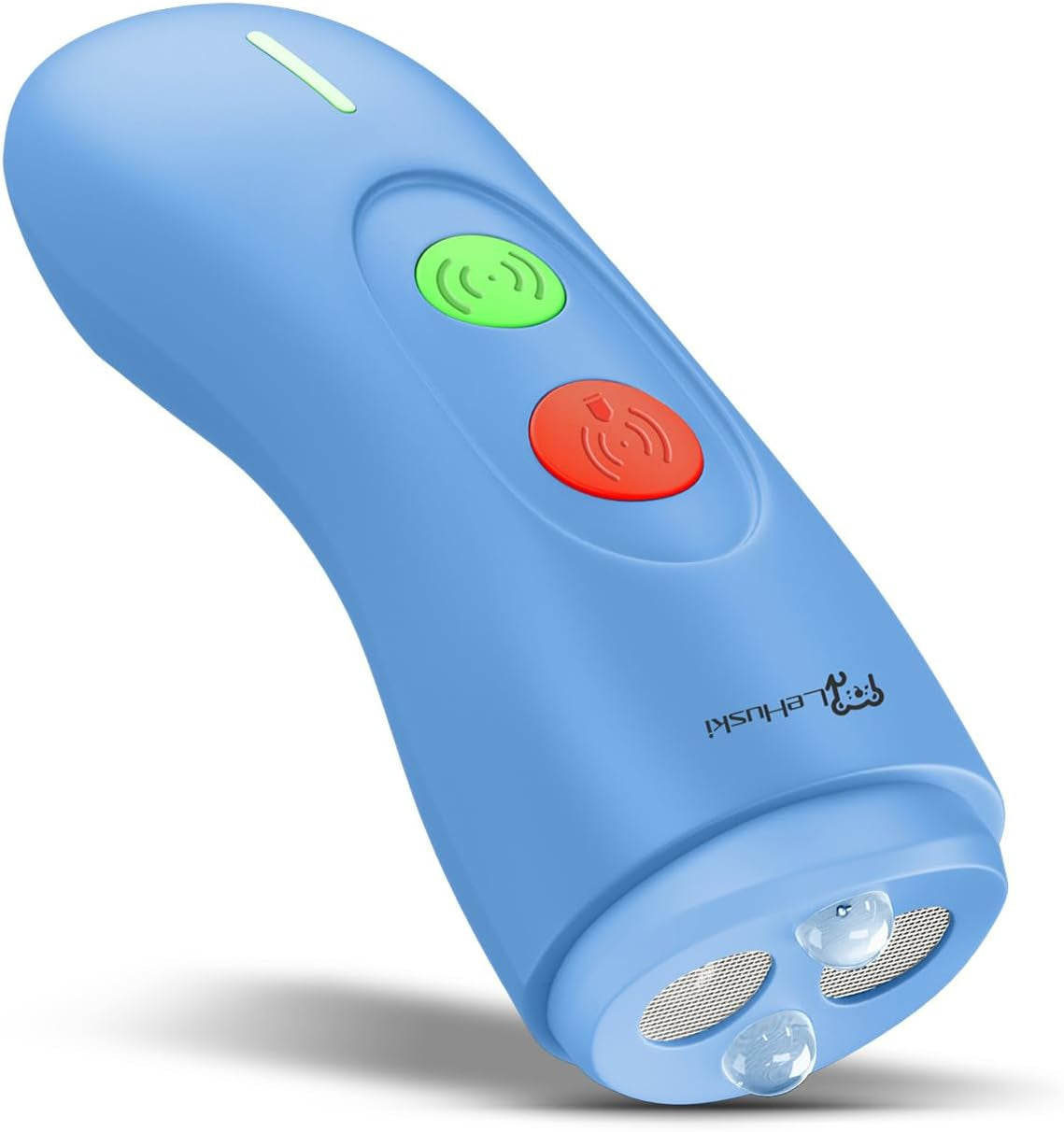 Anti Barking Device Rechargeable Ultrasonic Dog Bark Deterrent Stops Bad Behavior up to 50 Ft Effective Control Range Safe Humane for Indoor Outdoor Use Black