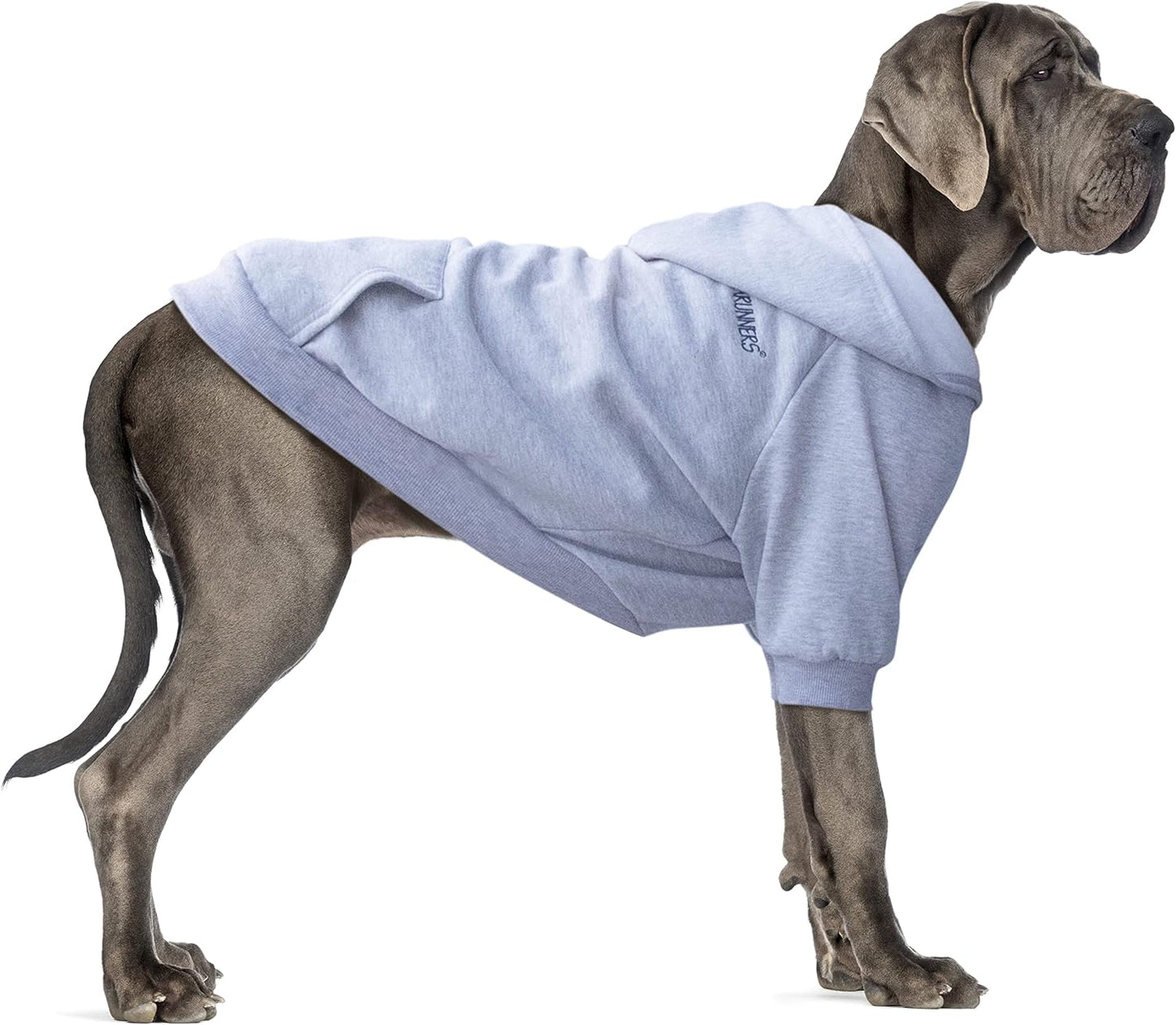 Extra Large Dog Clothes Hoodies Zip up Sweaters for Big Dogs Labrador German Shepherd Blue 3XL