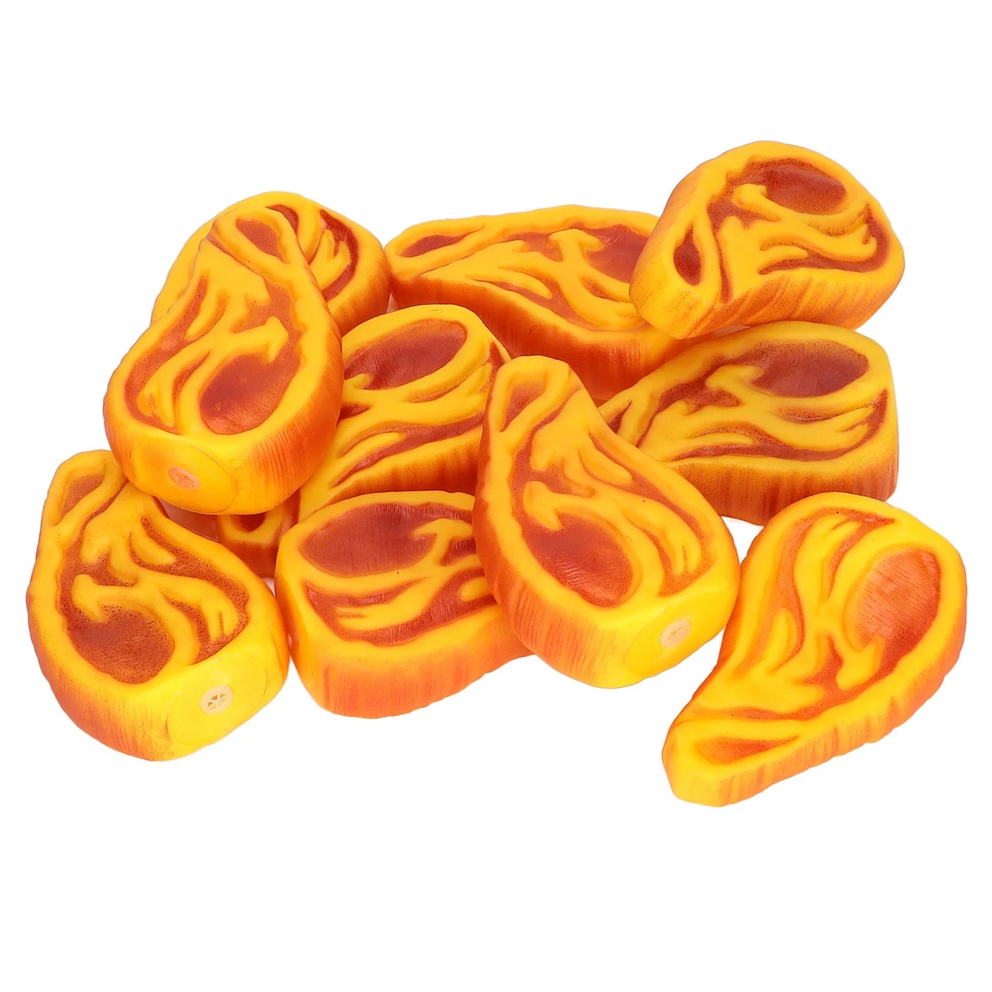10Pcs Dog Squeaky Toy Simulation Steak Shape Interactive Vinyl Puppy Chewing Sound Toy,Squeaky Steak Dog Toy,Vinyl Puppy Squeaky Toy