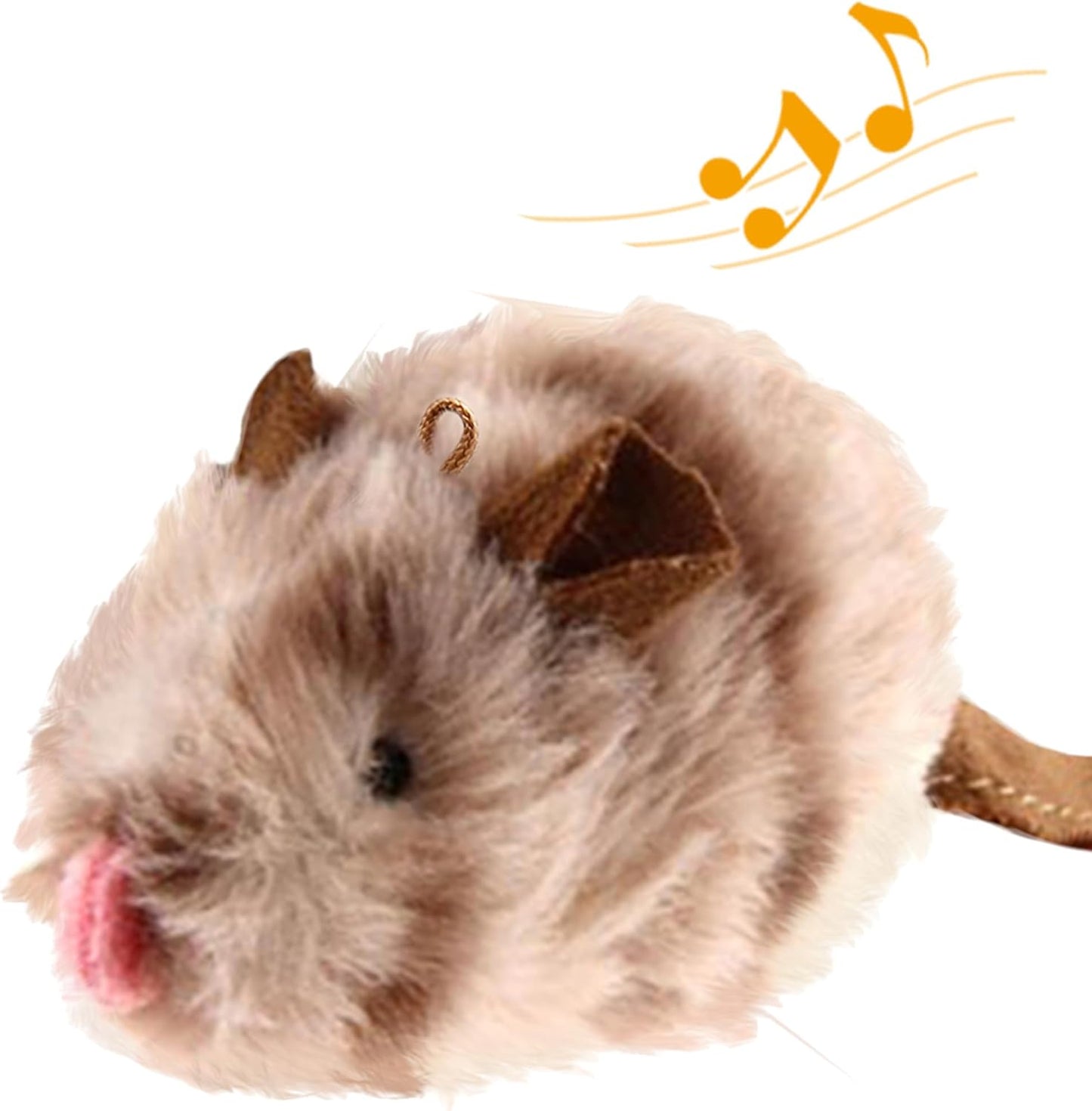 Chirping Bird Cat Toy Set, Interactive Chasing Toy for Indoor Cat, Motion Activated Kitten Play Toys, Squeaky Cats Animal Feather Toy for All Breeds Cats Kicker