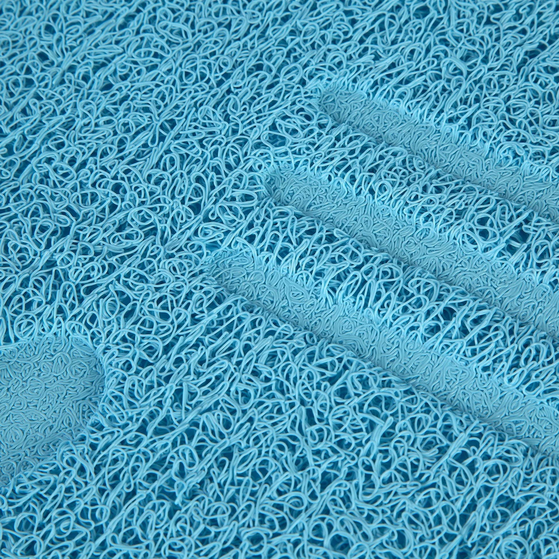 Blue Cat Shaped Litter Trapper Keeper Mat 23.5" X 17.5"