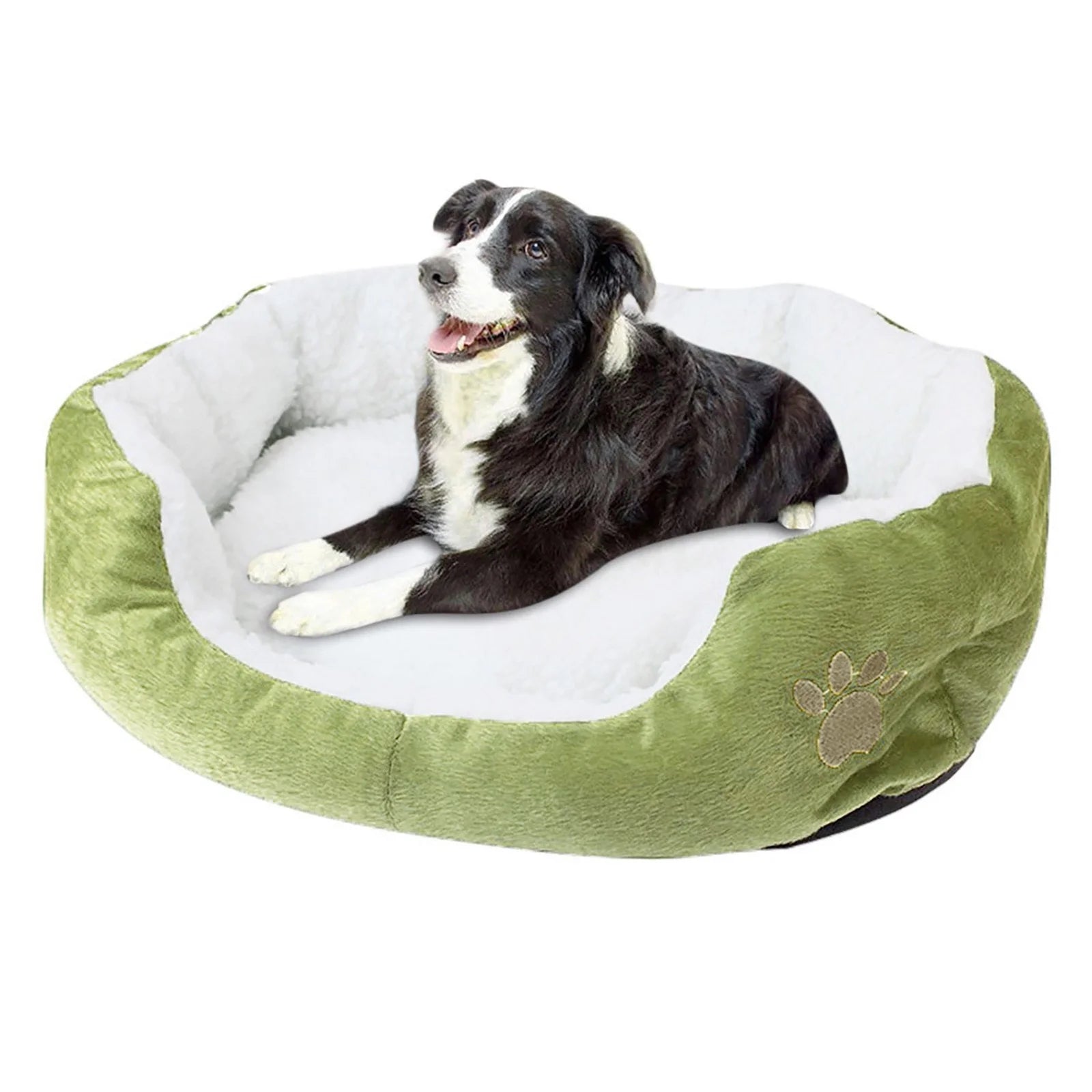 Cat Beds Cave Indoor for Large Cats/Puppys Clearance,Dog round Winter Warm Sleeping Bag Plush Soft Pet Bed Calming Bed