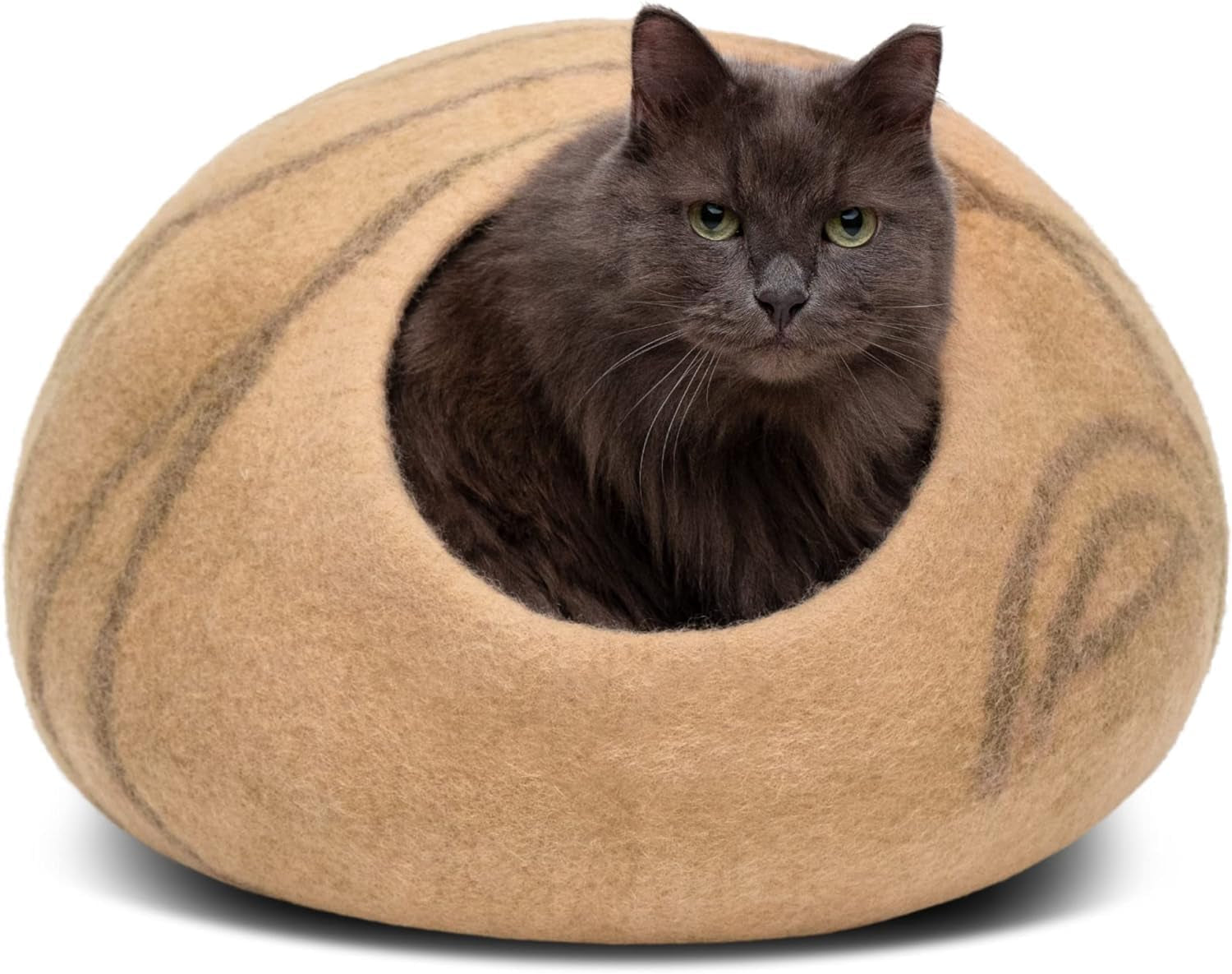 Cat Enclosure – Premium Felt Cat Enclosure for Indoor Cats, Handmade 100% Merino Wool