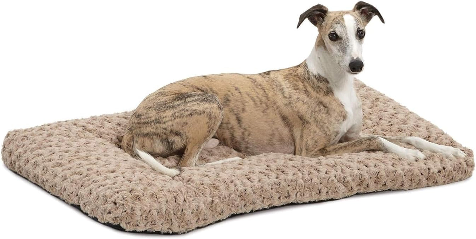 Deluxe Dog Beds | Super Plush Dog & Cat Beds Ideal for Dog Crates | Machine Wash & Dryer Friendly, 1-Year Warranty