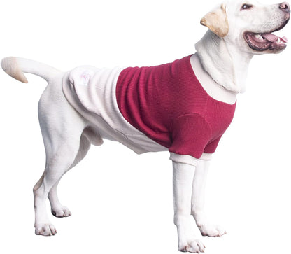 Extra Large Dog Clothes Hoodies Zip up Sweaters for Big Dogs Labrador German Shepherd Blue 3XL