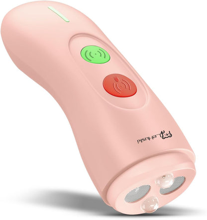 Anti Barking Device Rechargeable Ultrasonic Dog Bark Deterrent Stops Bad Behavior up to 50 Ft Effective Control Range Safe Humane for Indoor Outdoor Use Black