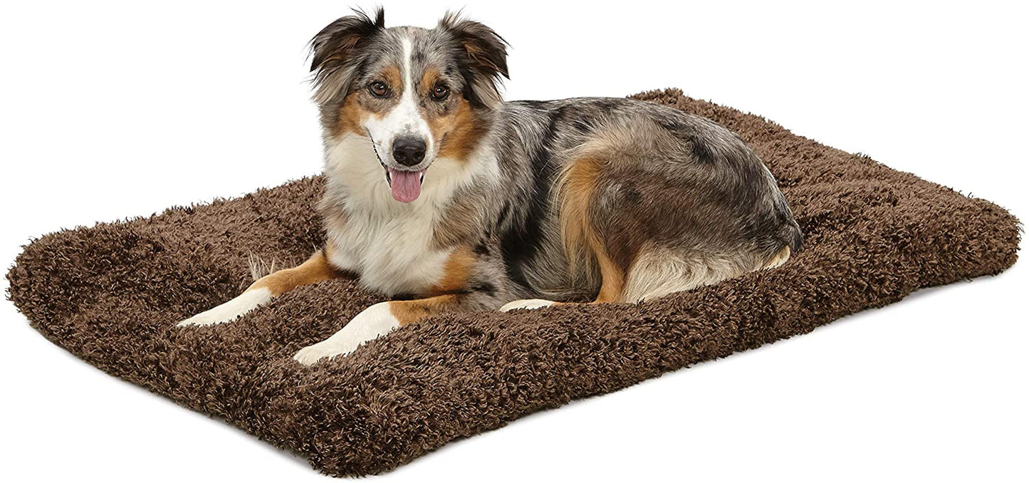 Deluxe Dog Beds | Super Plush Dog & Cat Beds Ideal for Dog Crates | Machine Wash & Dryer Friendly, 1-Year Warranty