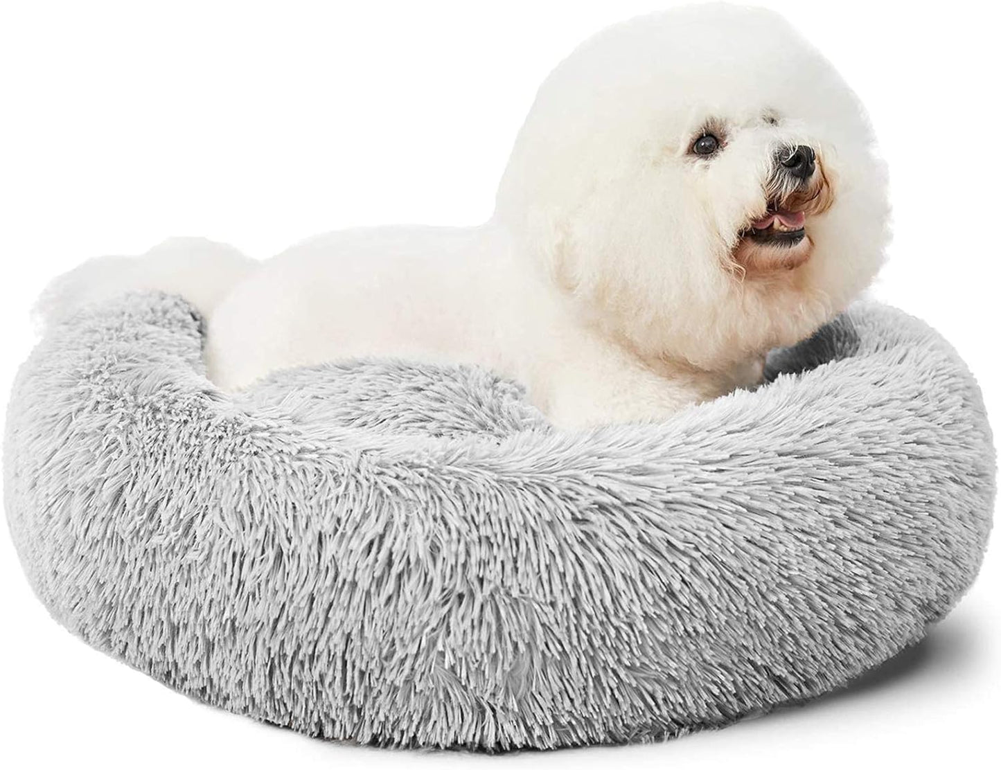 Calming Donut Dog Cuddler, Medium Large Dog Bed, 30''