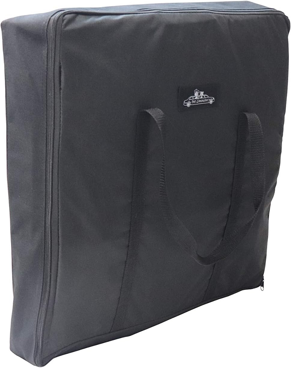 Soft Dog Cat Crate the Portable 2-In-1 Double Travel Kennel Tube Carrier for All Pets Car Seat Ready