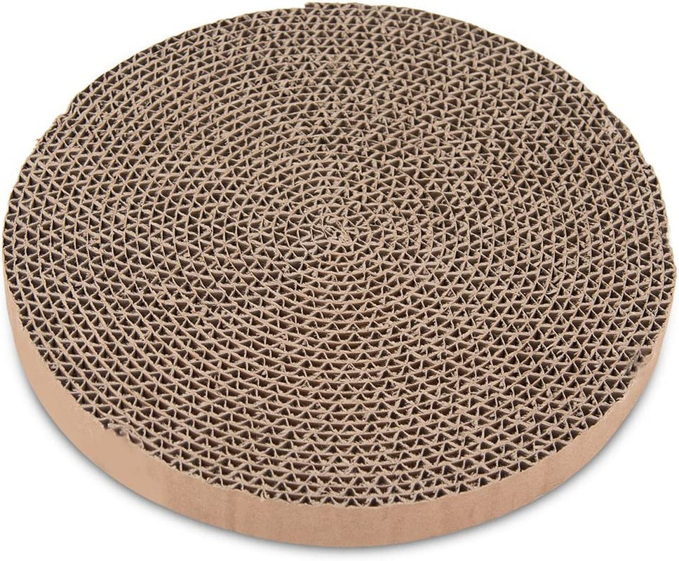 Cat Scratcher Replacement Pads - Cardboard Cat Scratcher Pad, Relieves Stress, Supports Pet Behaviors, 5 Count