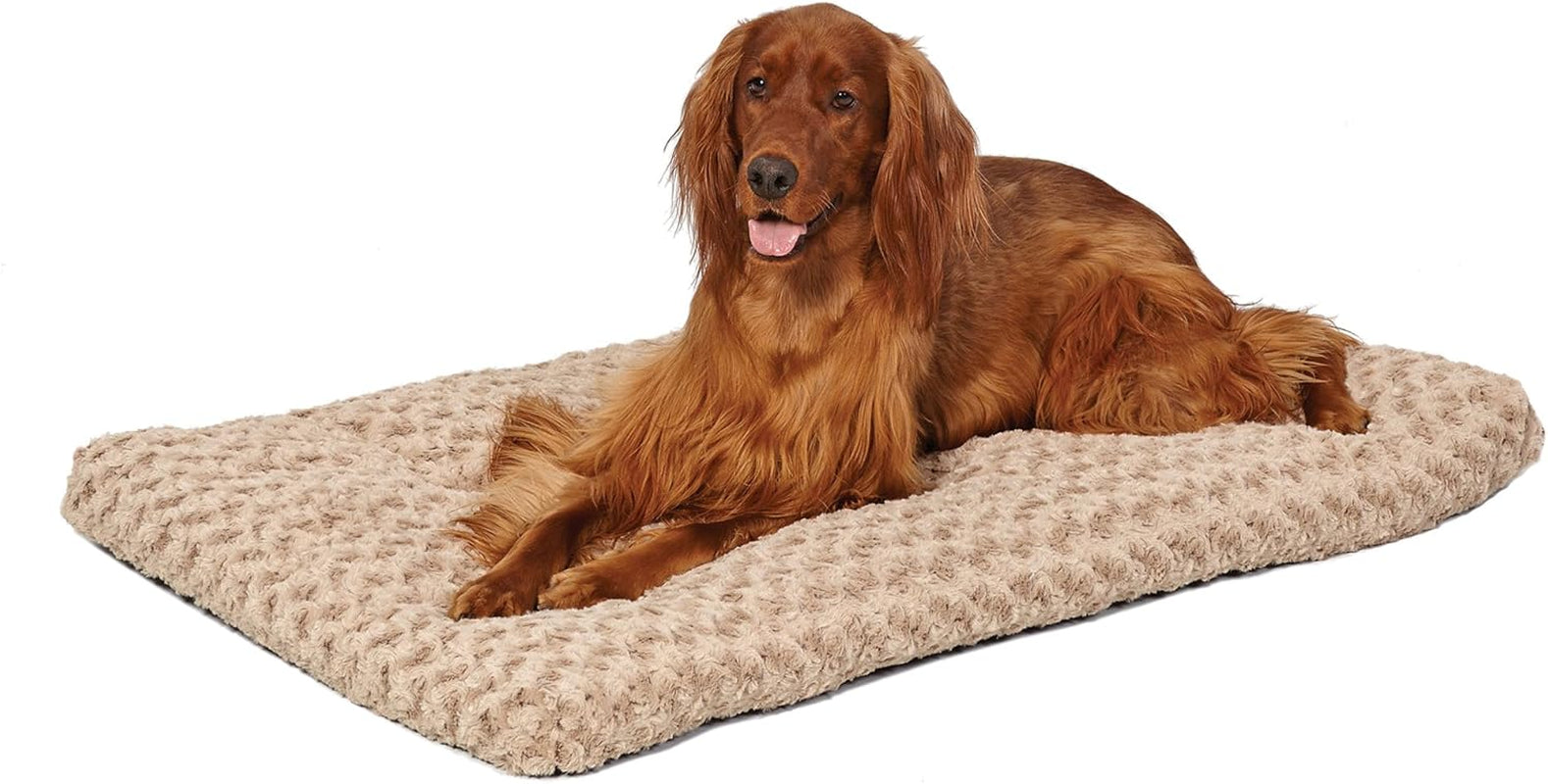 Deluxe Dog Beds | Super Plush Dog & Cat Beds Ideal for Dog Crates | Machine Wash & Dryer Friendly, 1-Year Warranty