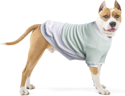 Extra Large Dog Clothes Hoodies Zip up Sweaters for Big Dogs Labrador German Shepherd Blue 3XL