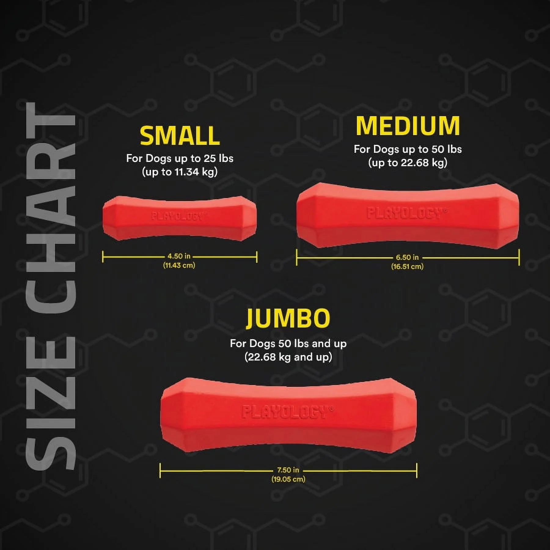 Squeaky Chew Stick, Beef Scented Red Dog Toy for Large to XL Dogs