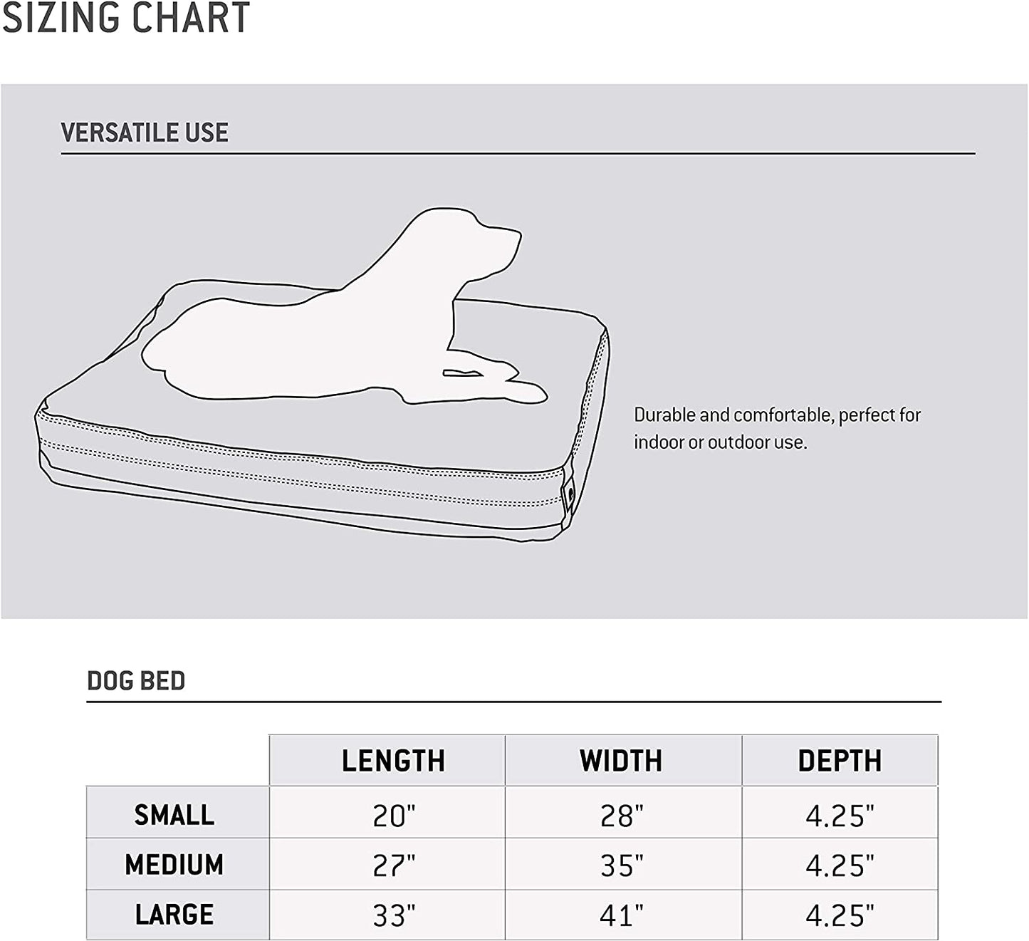Firm Duck Dog Beddark Brown, Medium