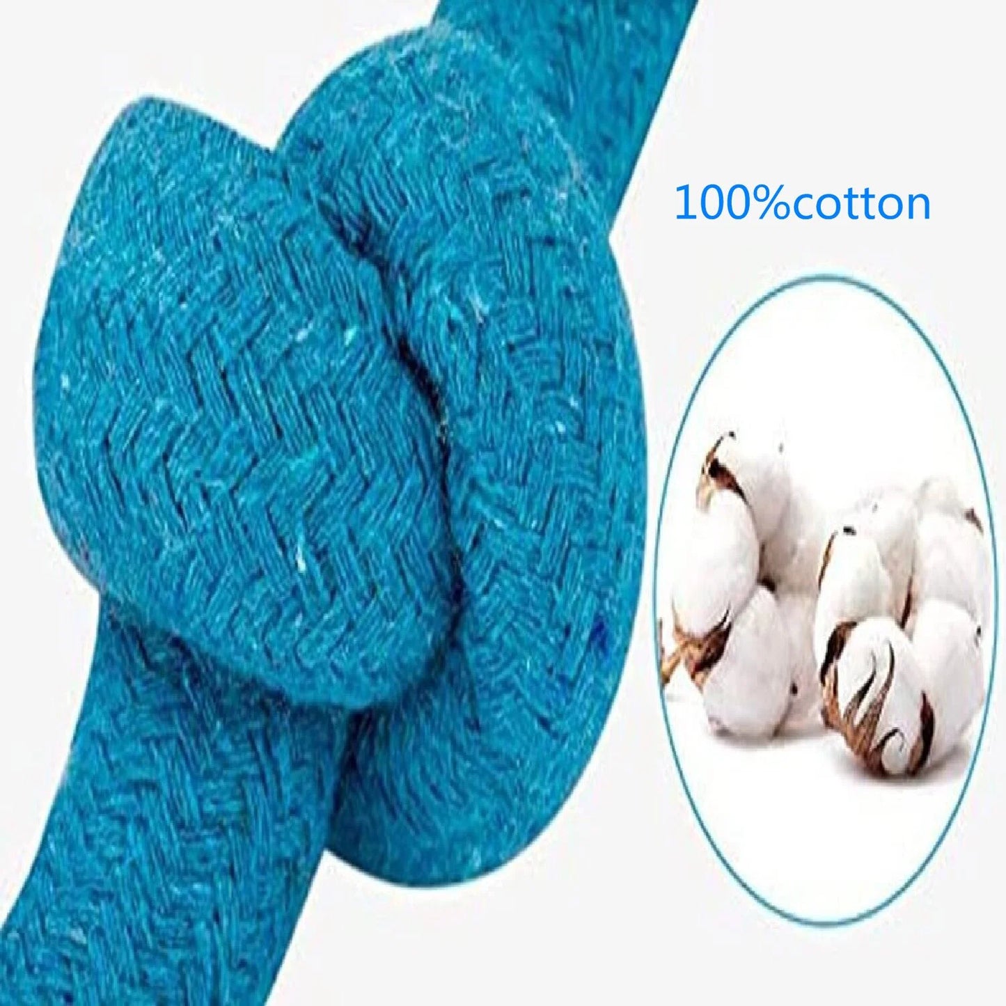 Dog Toys for Aggressive Chewers, 12 Pack Dog Chew Toys for Large Dogs, Heavy Duty Tug of War Dog Toy, Indestructible Dog Rope Toy for Medium and Big Breed, 100% Cotton for Teeth Cleaning