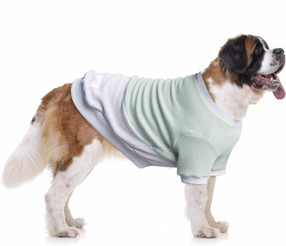 Extra Large Dog Clothes Hoodies Zip up Sweaters for Big Dogs Labrador German Shepherd Blue 3XL