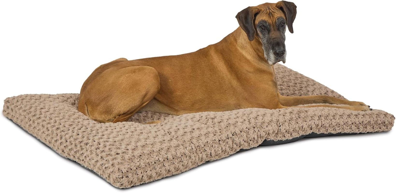 Deluxe Dog Beds | Super Plush Dog & Cat Beds Ideal for Dog Crates | Machine Wash & Dryer Friendly, 1-Year Warranty