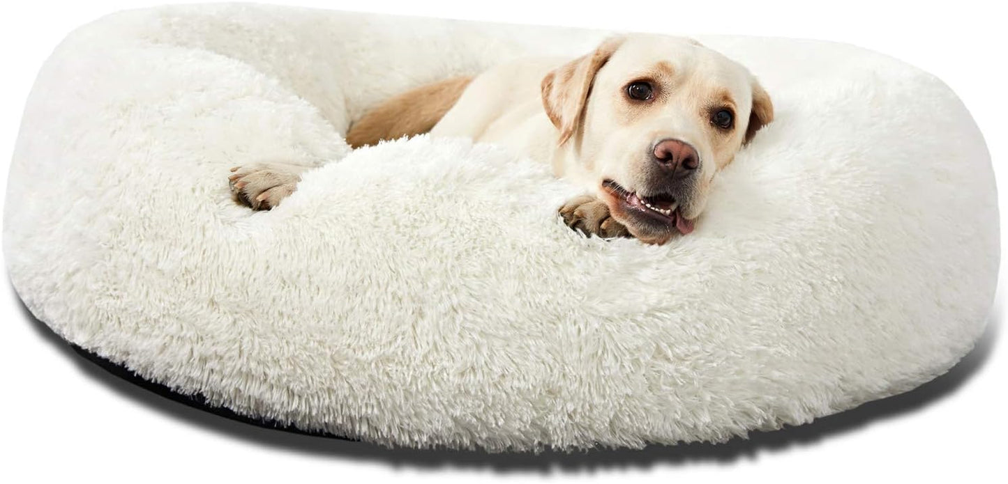 Calming Donut Dog Cuddler, Medium Large Dog Bed, 30''