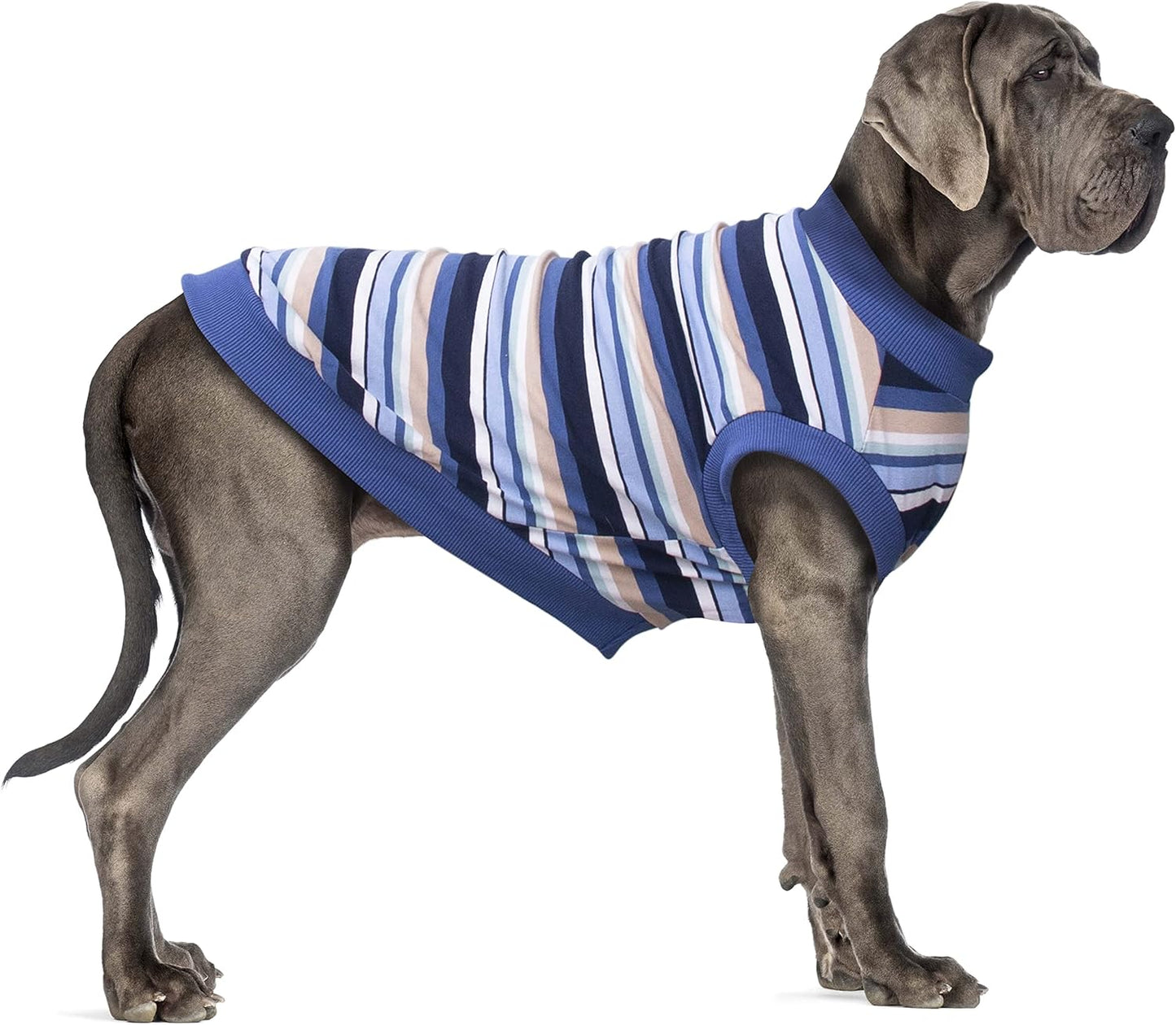 Extra Large Dog Clothes Hoodies Zip up Sweaters for Big Dogs Labrador German Shepherd Blue 3XL