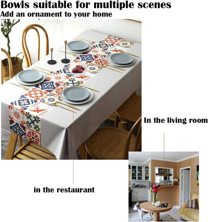 Non-Slip Cat Food Dish - Shallow Bowls for Stress Relief & Preventing Vomiting - Wide for Cats & Small Animals