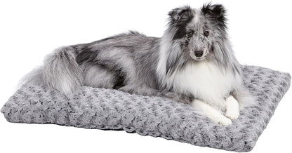 Deluxe Dog Beds | Super Plush Dog & Cat Beds Ideal for Dog Crates | Machine Wash & Dryer Friendly, 1-Year Warranty