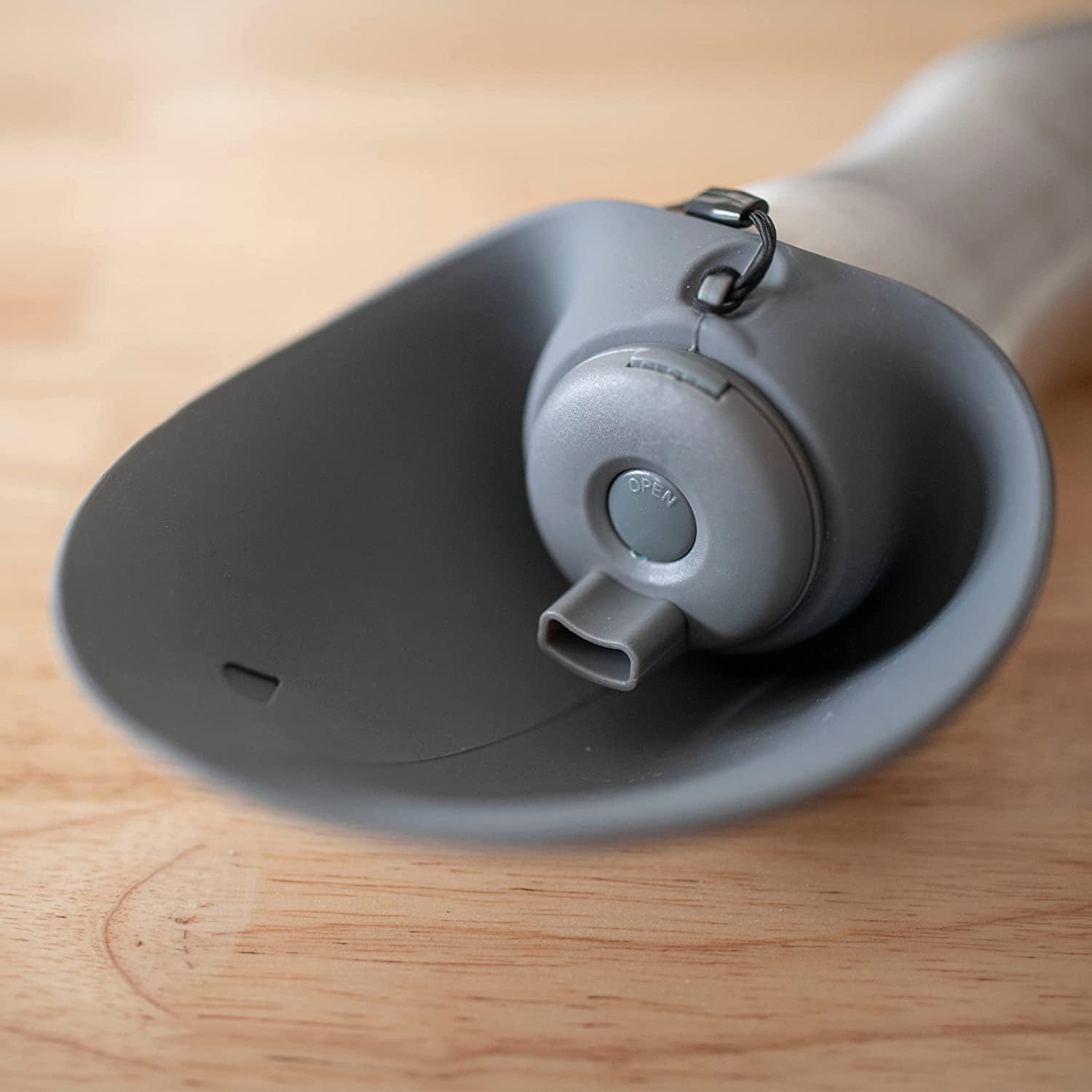 Stainless Steel Travel Water Bottle with Silicone Flip up Bowl | Pet Travel Necessity | Camping, Hiking, Walking Accessory | 24 Oz / 700Ml | Watermelon