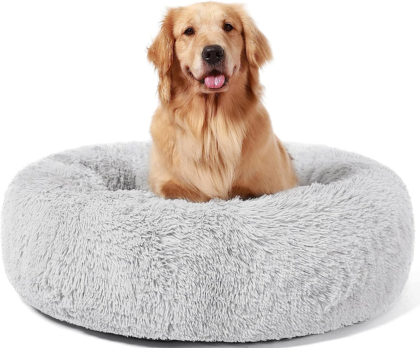 Calming Donut Dog Cuddler, Medium Large Dog Bed, 30''