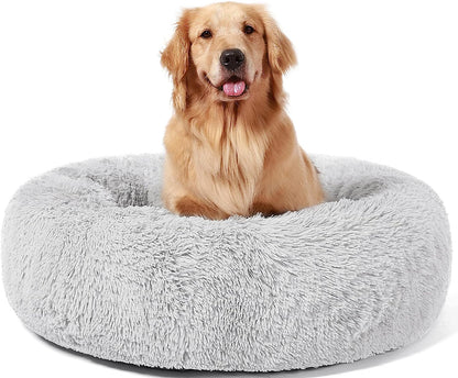 Calming Donut Dog Cuddler, Medium Large Dog Bed, 30''