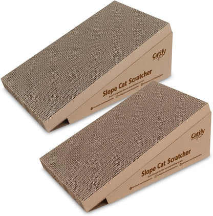 Cat Scratcher Replacement Pads - Cardboard Cat Scratcher Pad, Relieves Stress, Supports Pet Behaviors, 5 Count