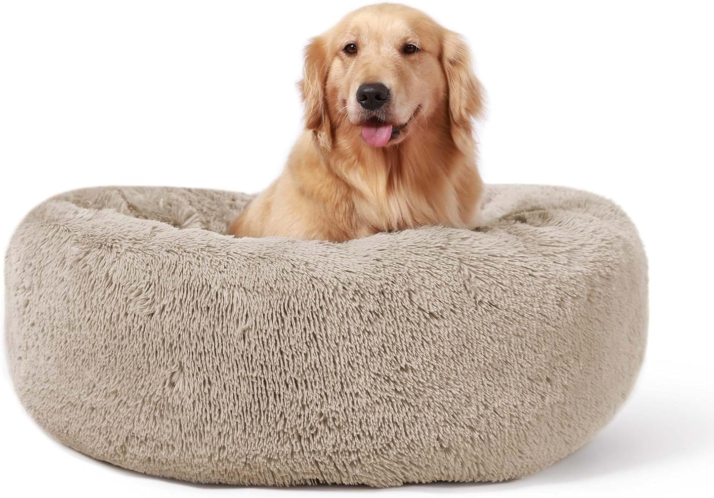 Calming Donut Dog Cuddler, Medium Large Dog Bed, 30''