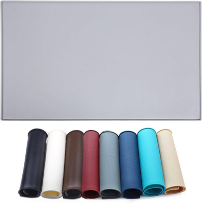 Cat Feeding Mat, Silicone Pet Food Mat, Food Grade Waterproof Anti-Messy Raised-Edges Mat for Puppy Kitty Dog Cat, S(19X12Inch), Burgundy