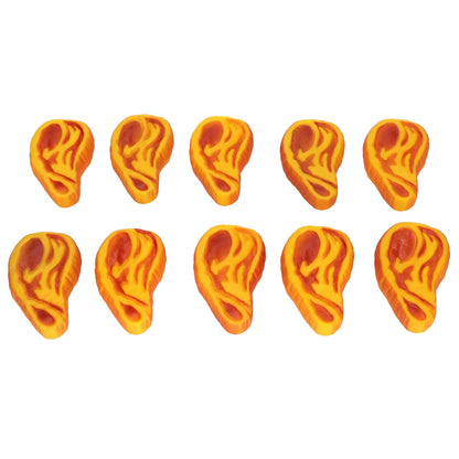 10Pcs Dog Squeaky Toy Simulation Steak Shape Interactive Vinyl Puppy Chewing Sound Toy,Squeaky Steak Dog Toy,Vinyl Puppy Squeaky Toy