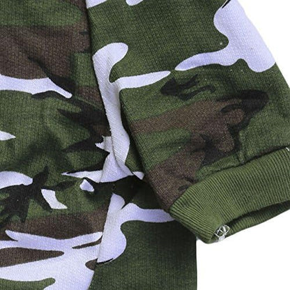 XS Dog Clothes Camo Dog Tshirts for Dogs Puppy Camo Pet Clothes, XS, Green