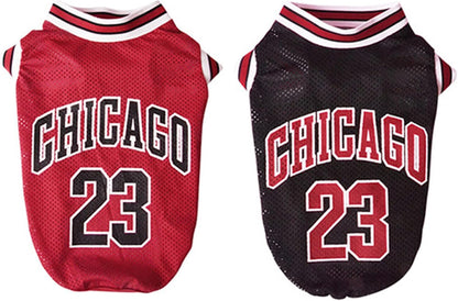 Dog Basketball Jersey Clothes Boy Girl Dog Pet Vest Clothes Puppy Shirt Apparel Cute Outfit Summer Fashion Cotton Dog Tshirt Female for Large Dogs, Medium & Small Chihuahua,Yorkies